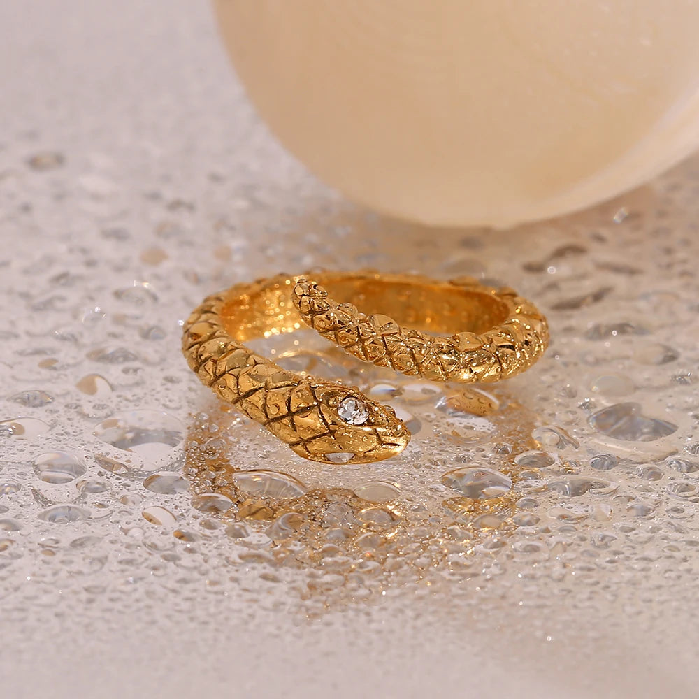 Serpent Wrap Ring