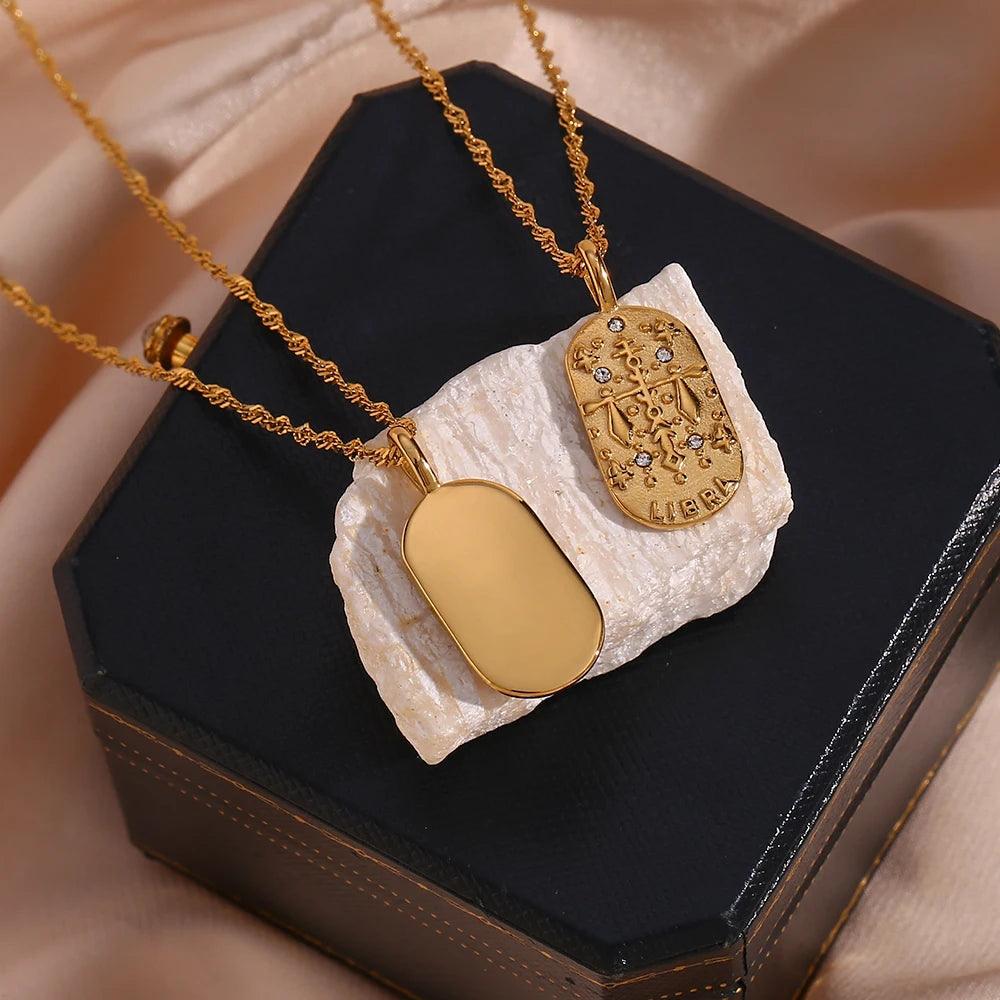 Zodiac Sign Charm Necklace