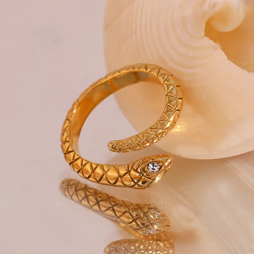 Serpent Wrap Ring
