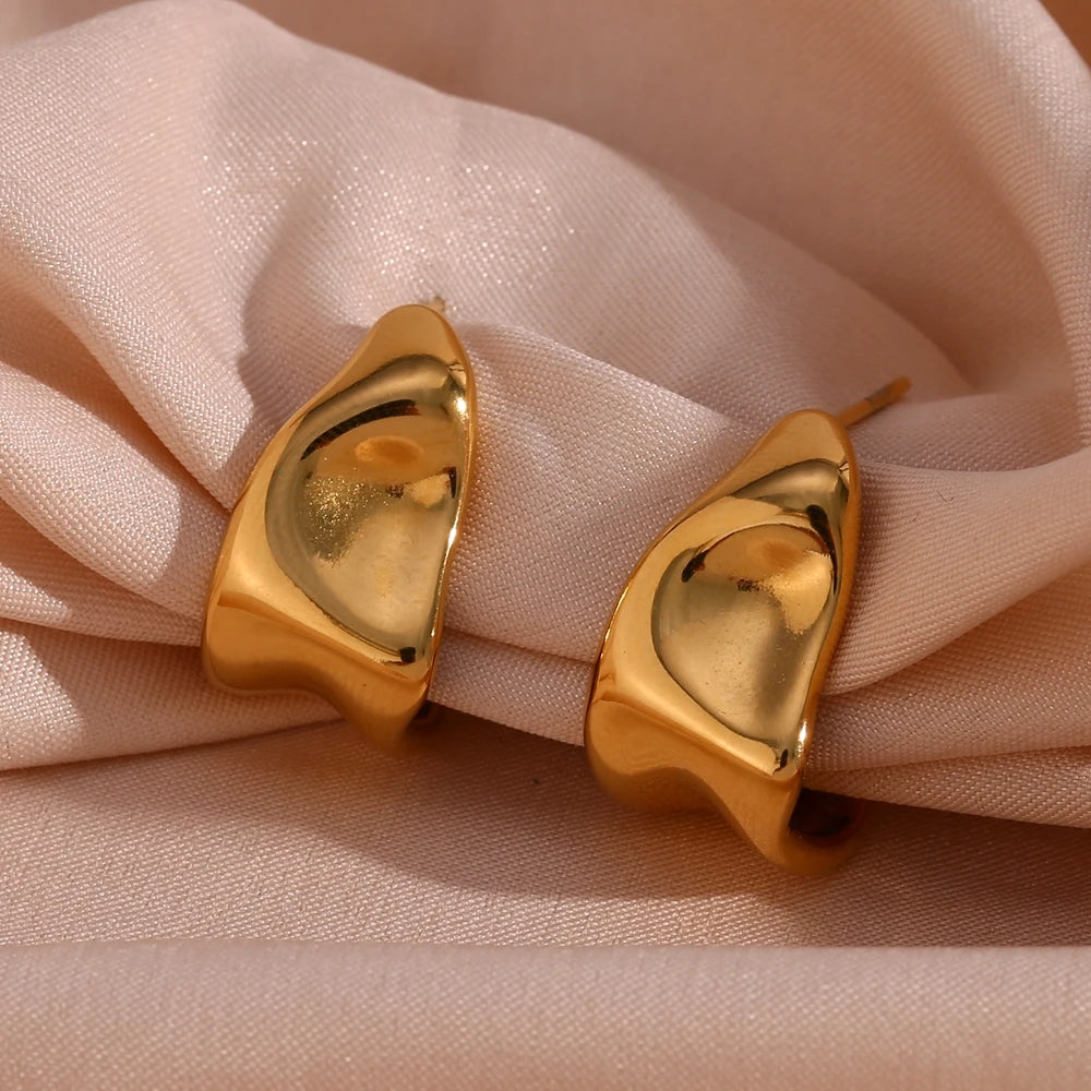 Sculpted Grace Earrings