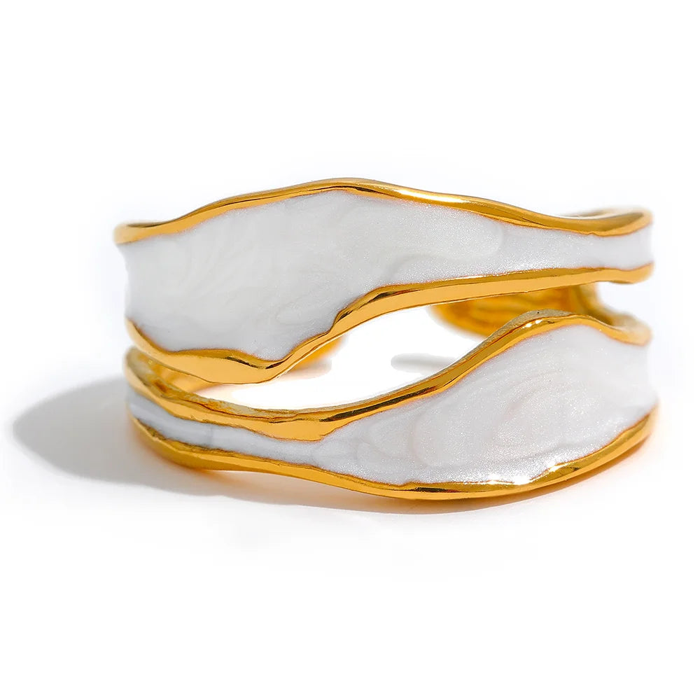 Serene Stream Ring