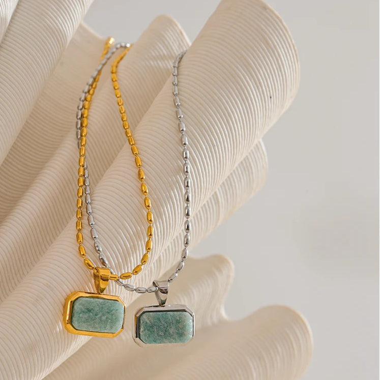 Dawn Amazonite Necklace