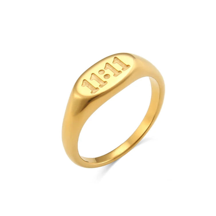 Aligned & Thriving Signet Ring