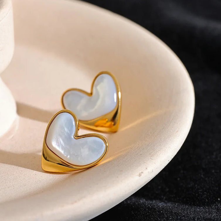 Heartfelt Stud Earrings