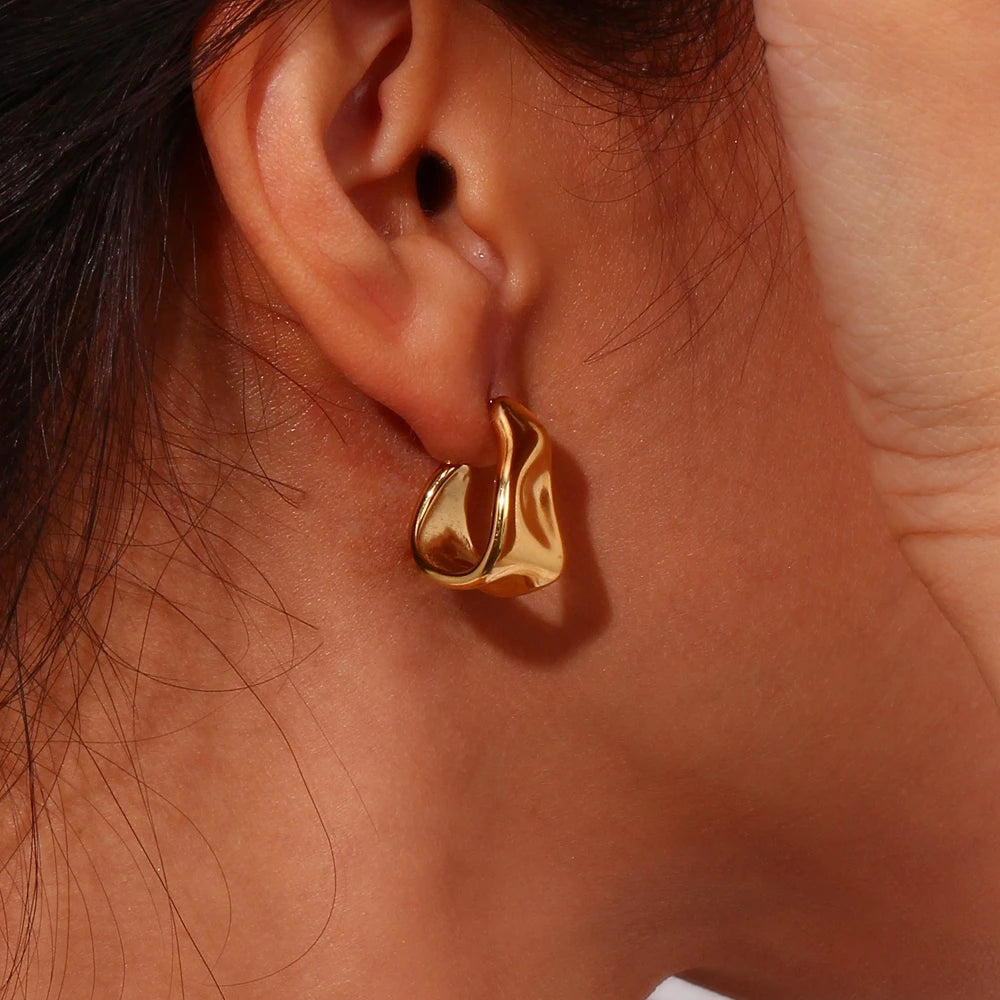 Sculpted Grace Earrings
