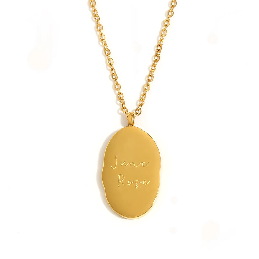 Flourish Birth Flower Charm Necklace