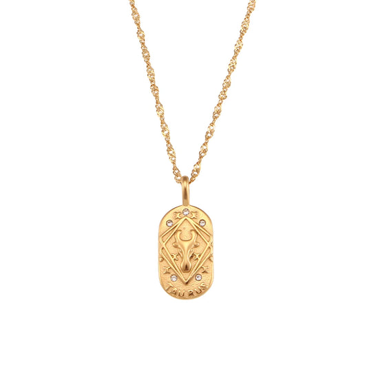 Zodiac Sign Charm Necklace