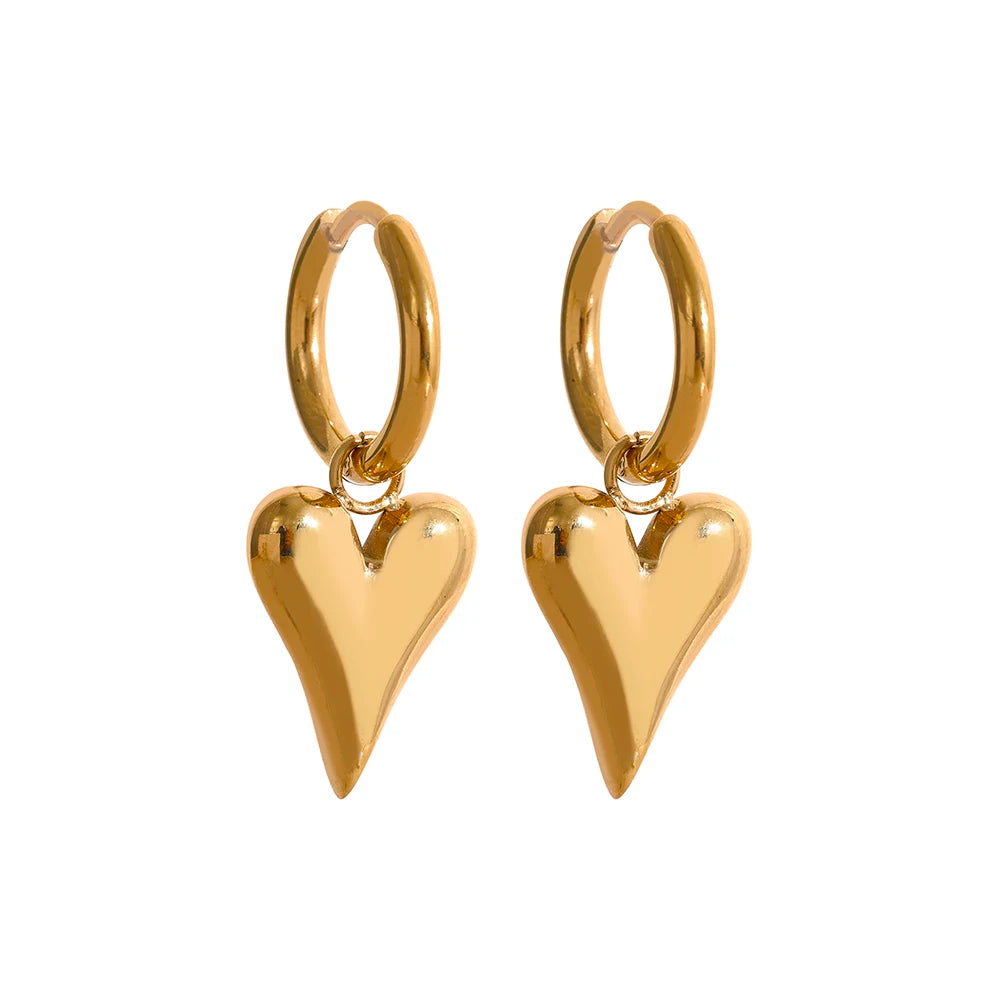 Romancer's Lore Heart Earrings