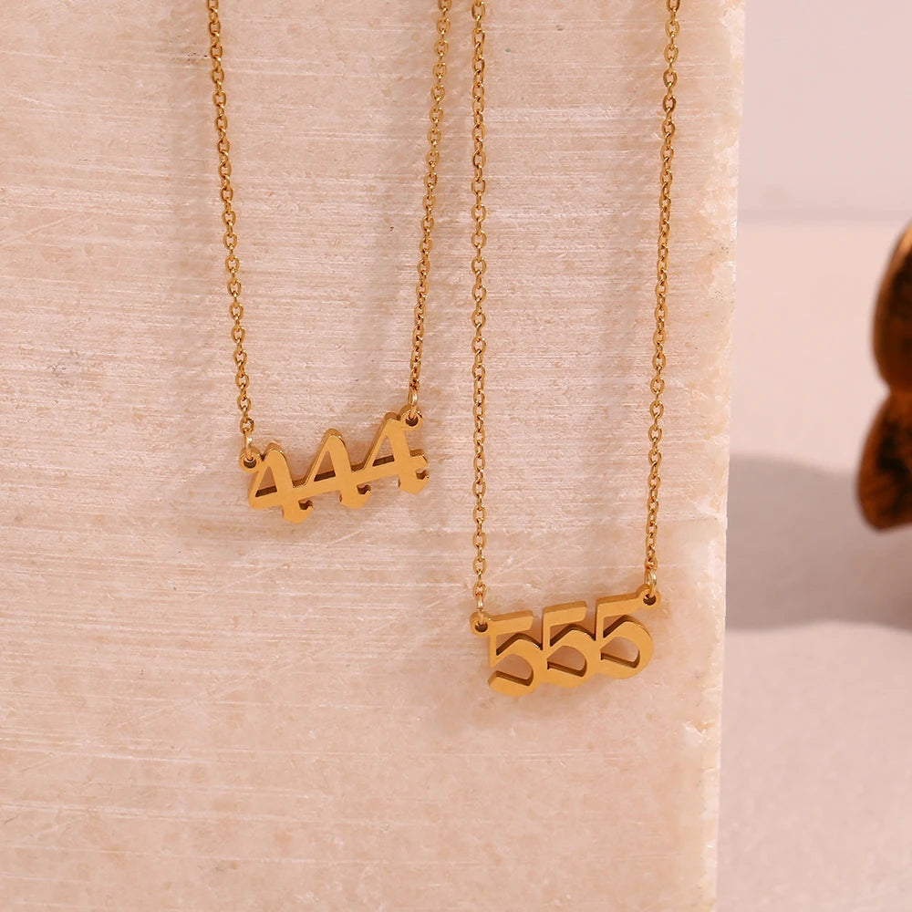 Synchronicity Numbers Necklace