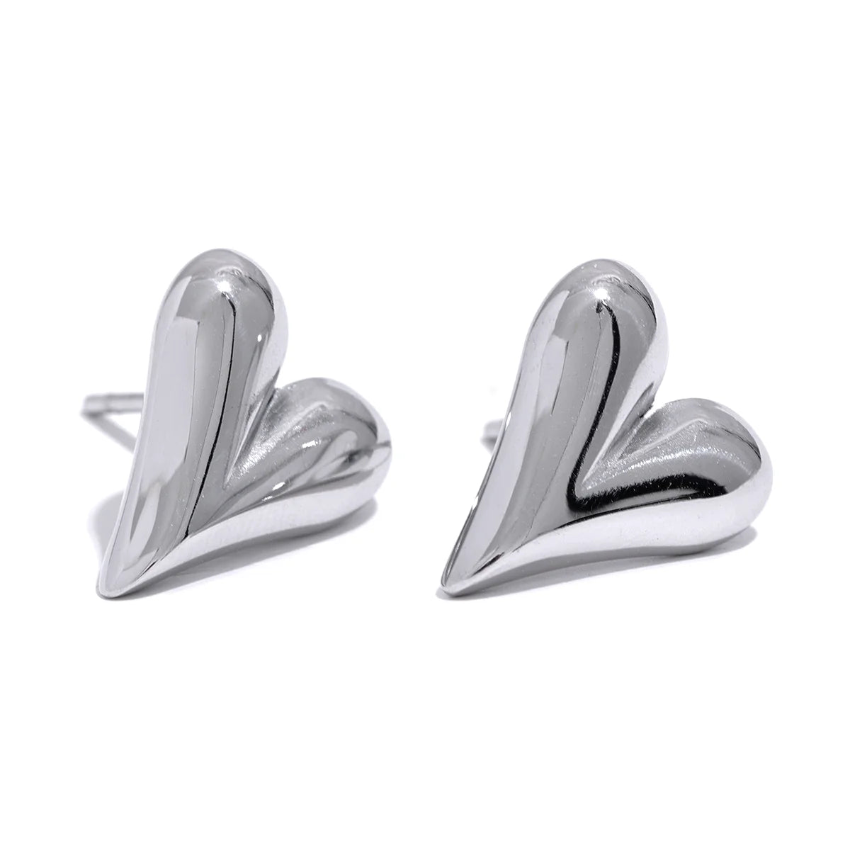 Romancer's Lore Heart Stud Earrings