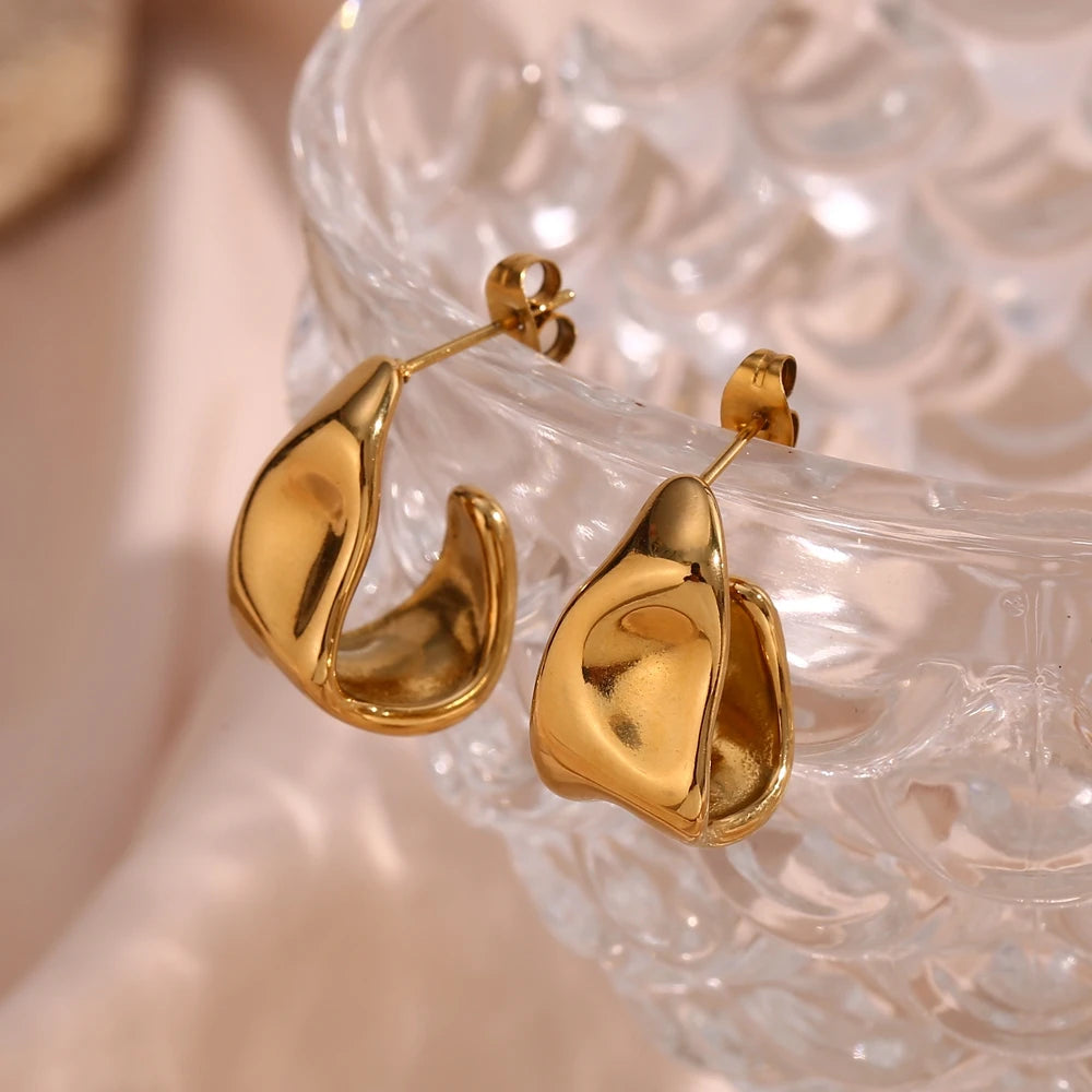 Sculpted Grace Earrings