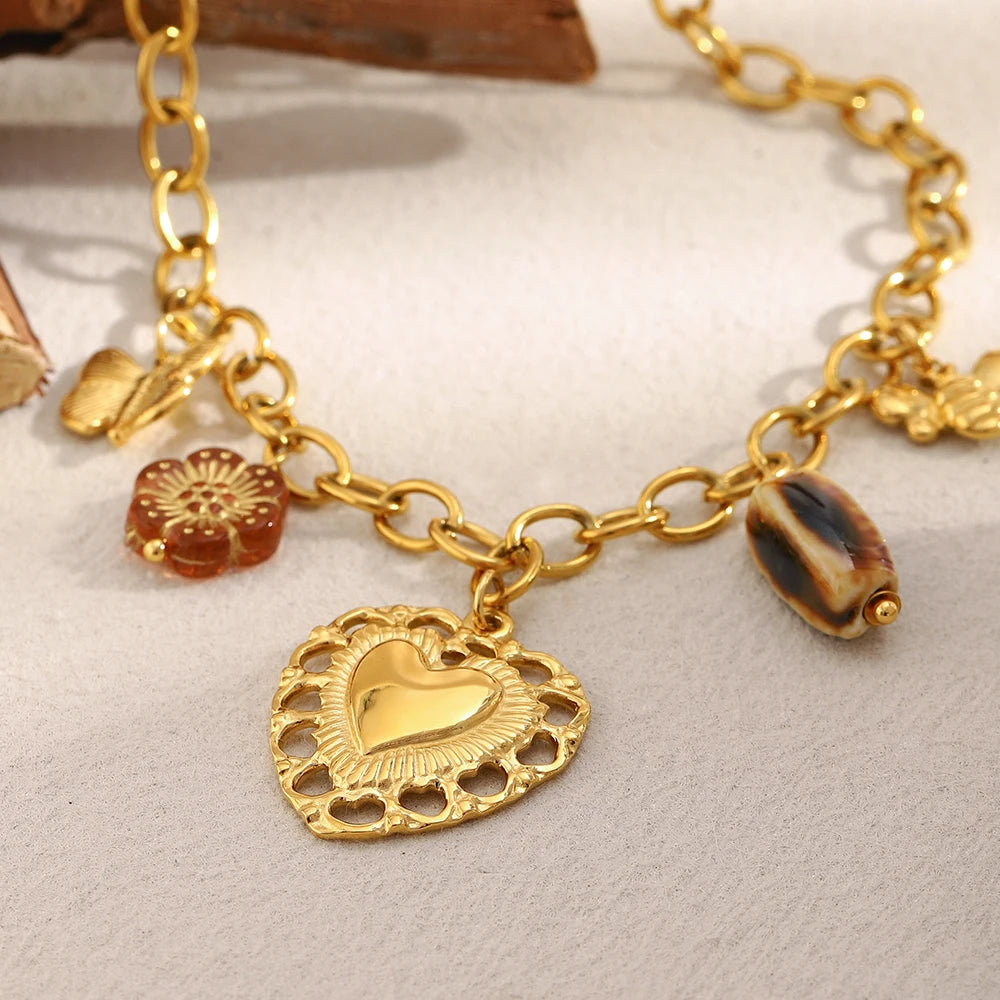 Romantic Summer Charm Necklace