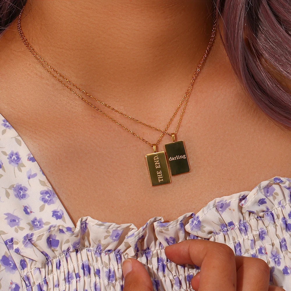 Tag of Expression Necklace
