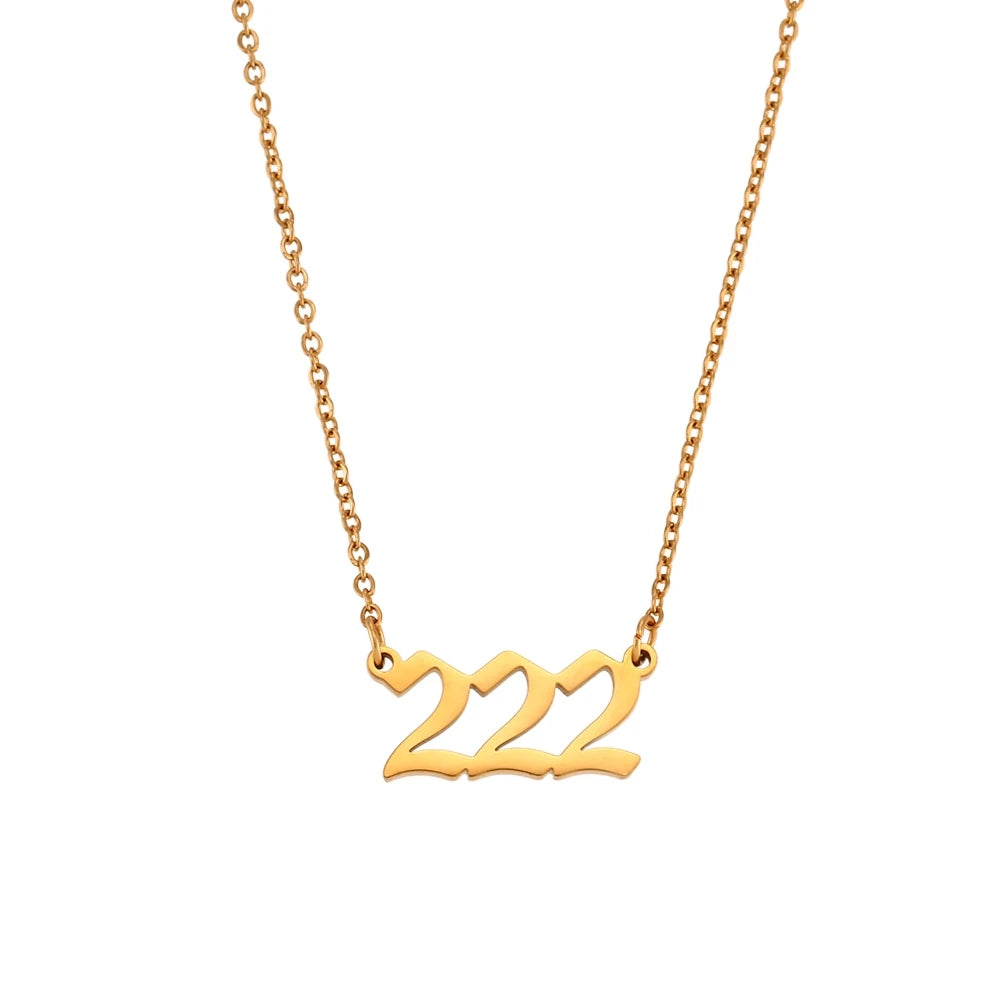 Synchronicity Numbers Necklace