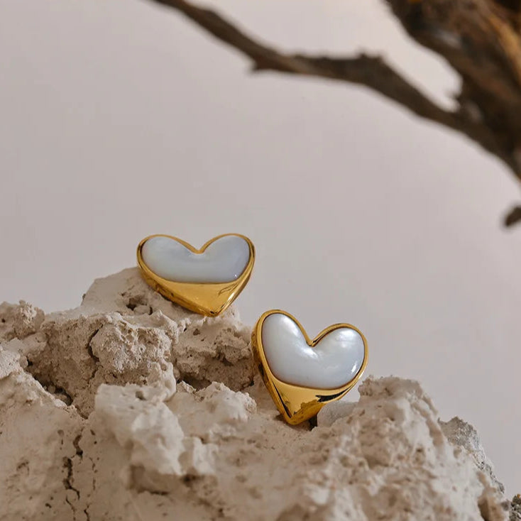 Heartfelt Stud Earrings