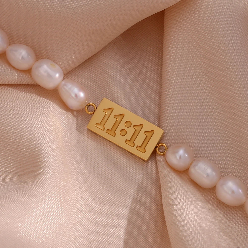 Aligned & Thriving Pearl Bracelet