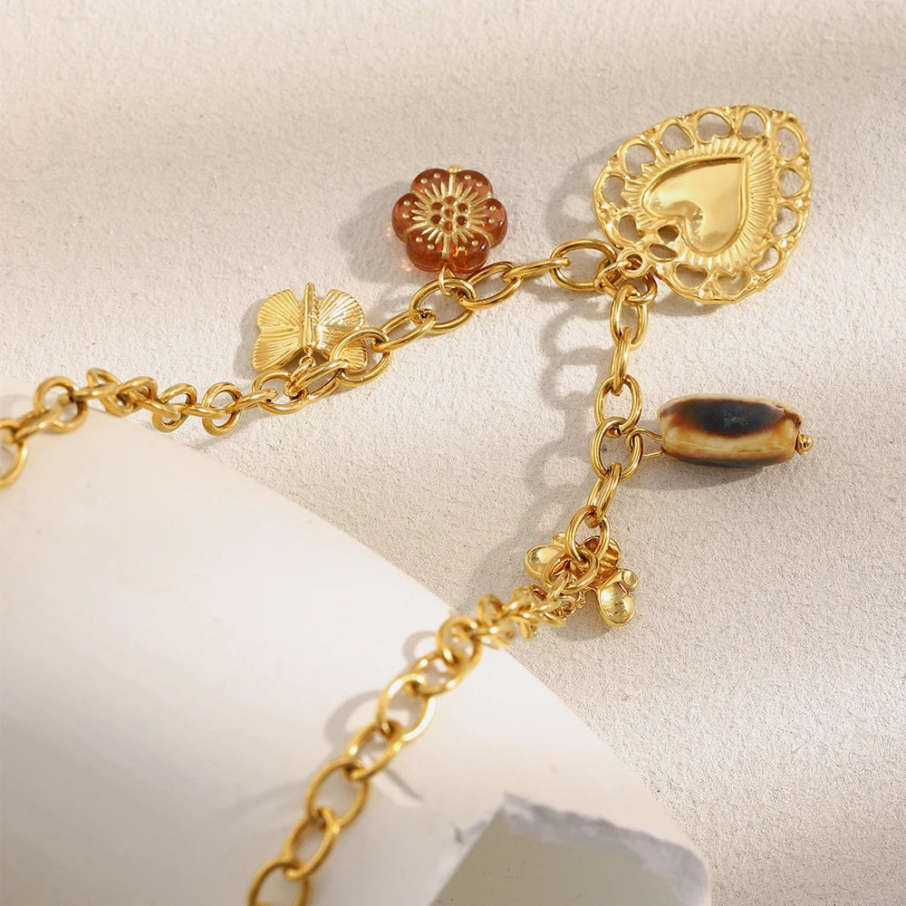 Romantic Summer Charm Necklace