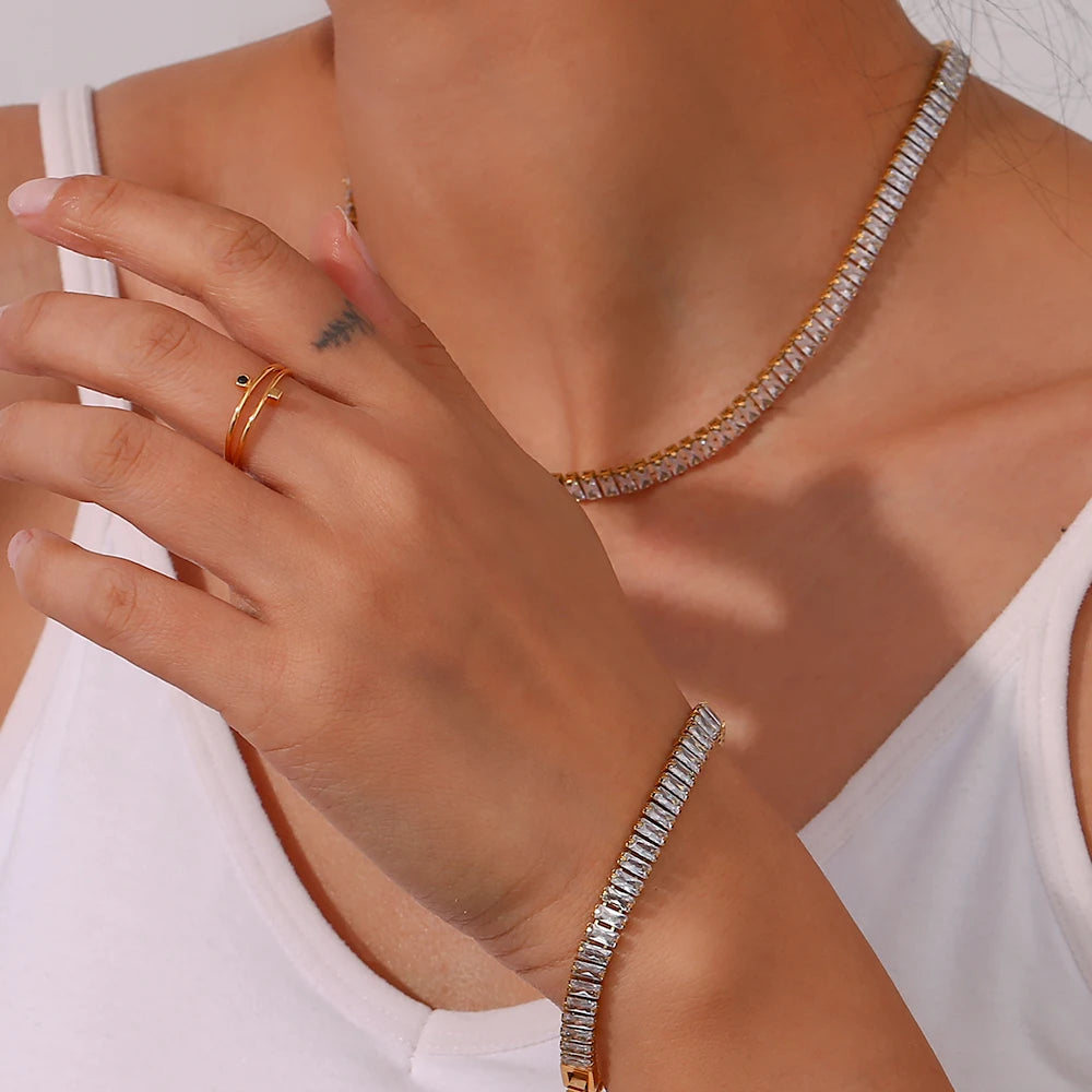 Classic Brilliance Tennis Necklace