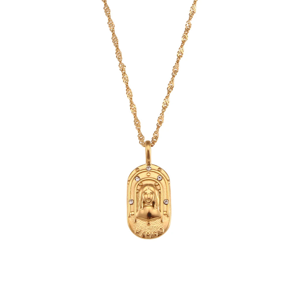Zodiac Sign Charm Necklace