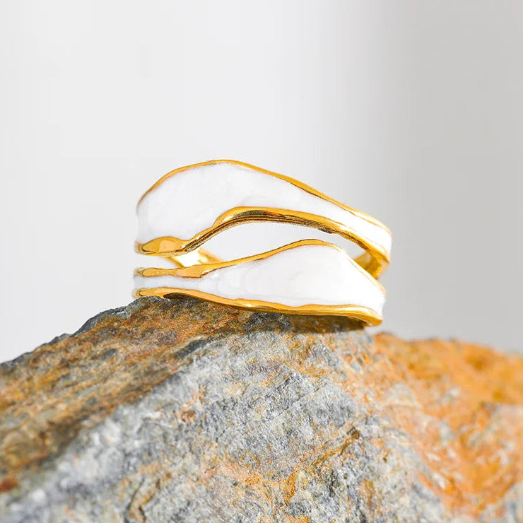 Serene Stream Ring