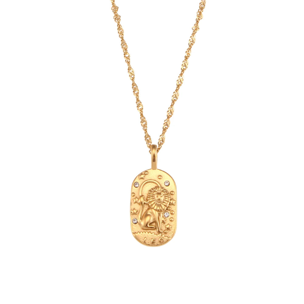 Zodiac Sign Charm Necklace