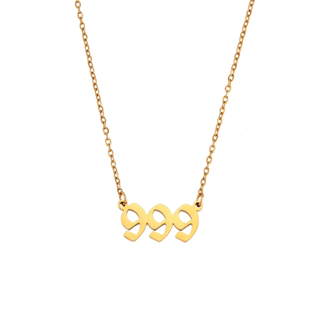 Synchronicity Numbers Necklace