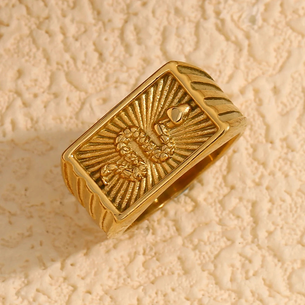 Serpent Summoner's Ring closeup
