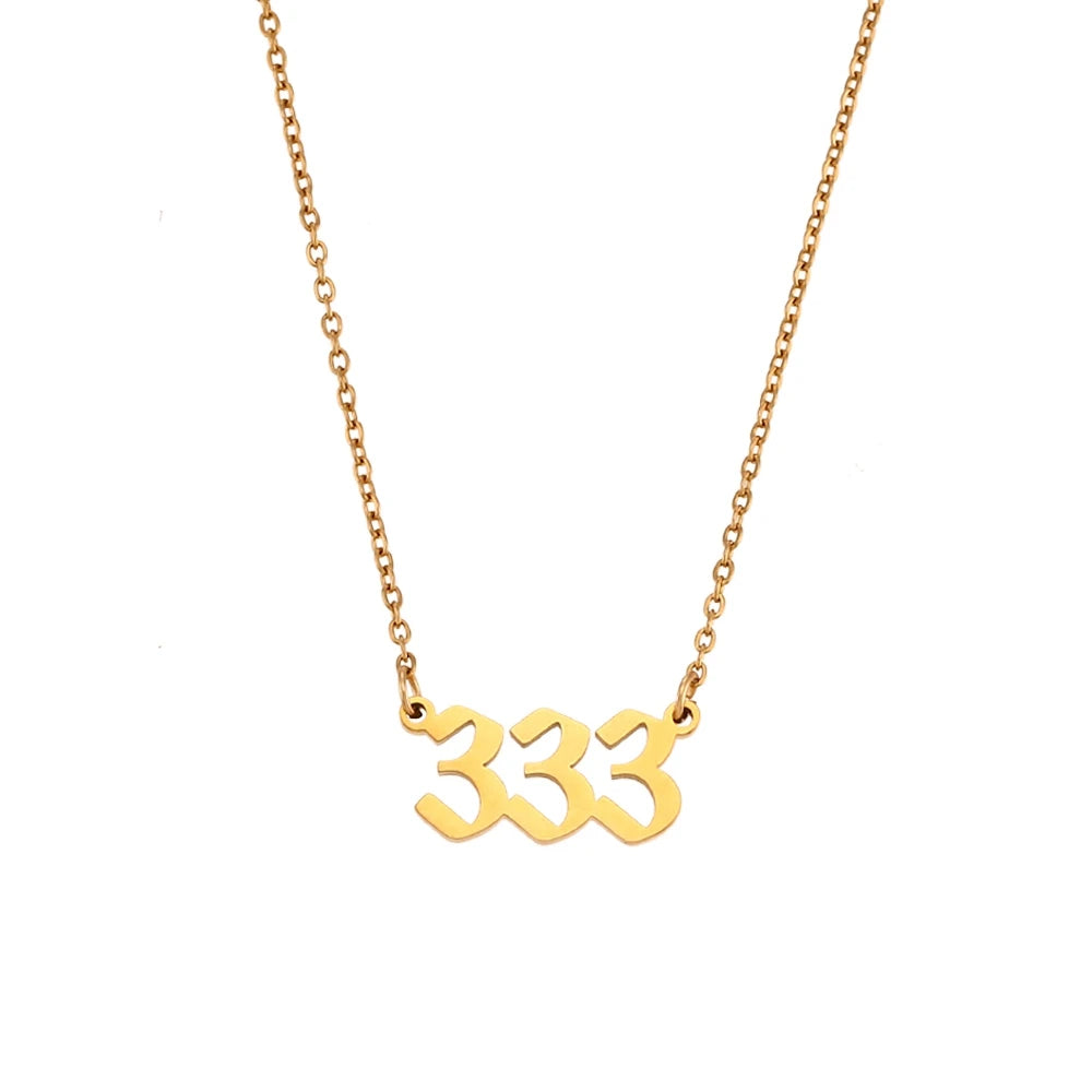 Synchronicity Numbers Necklace