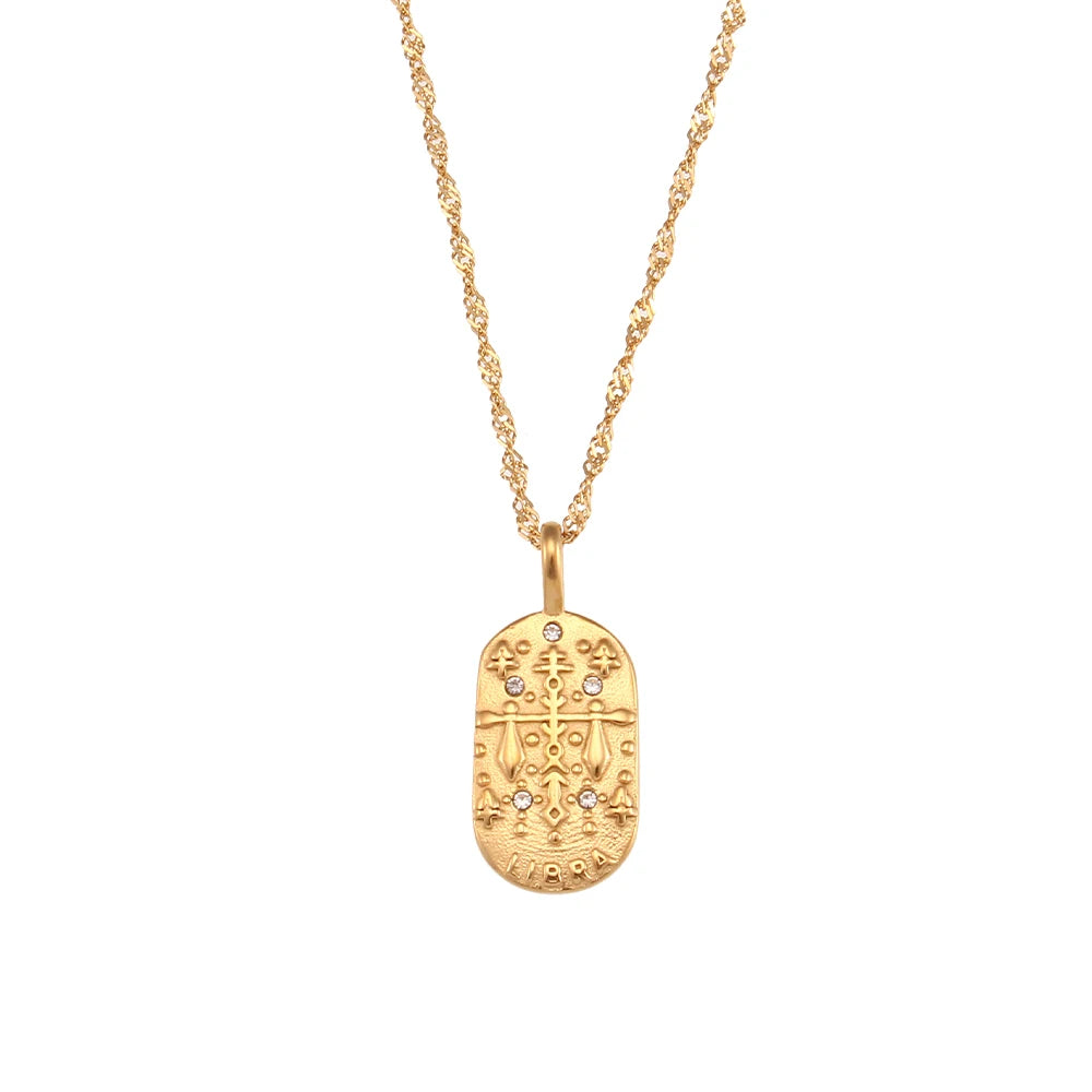 Zodiac Sign Charm Necklace