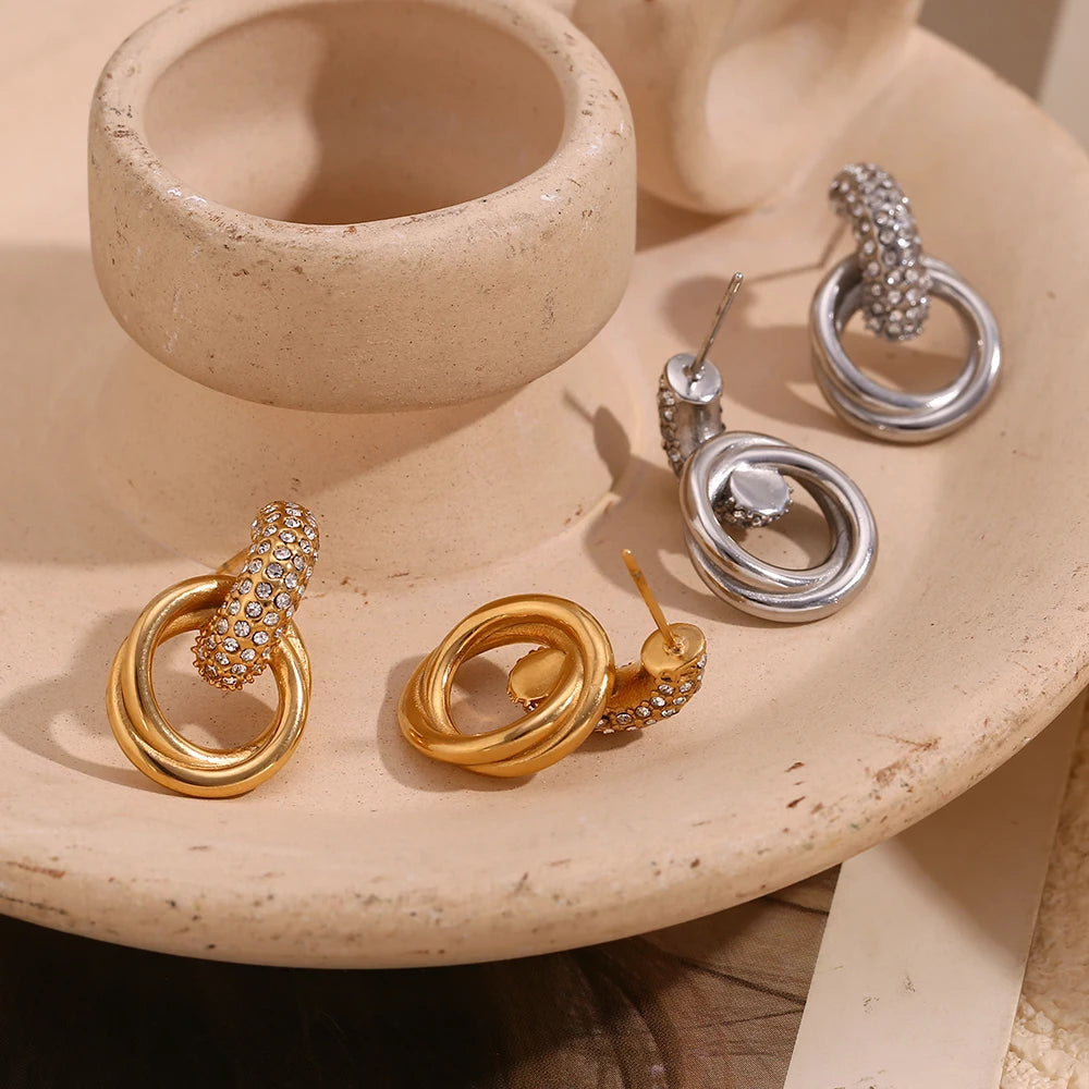 Glam Loops Earrings