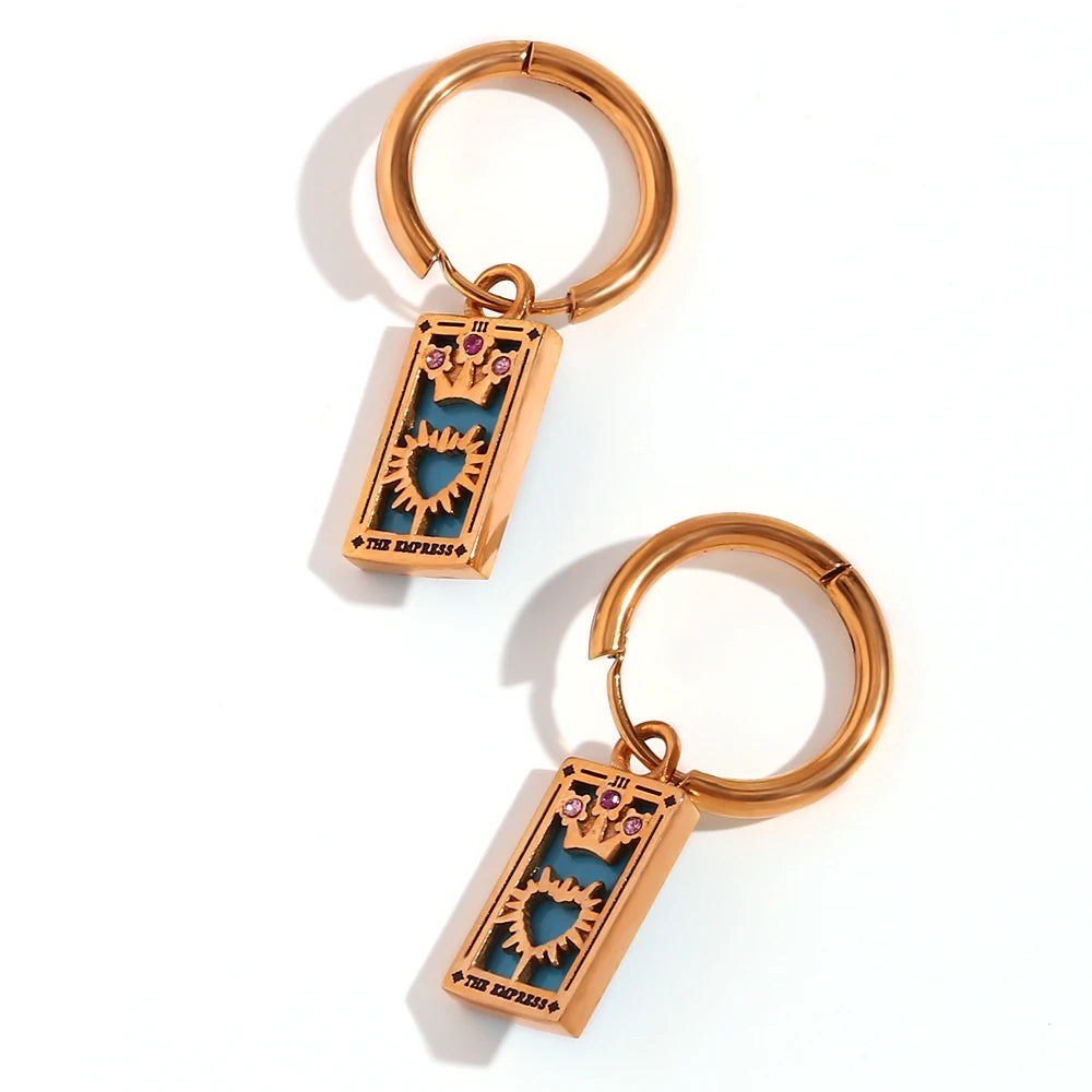 The Magician Tarot Card Earrings Empress 