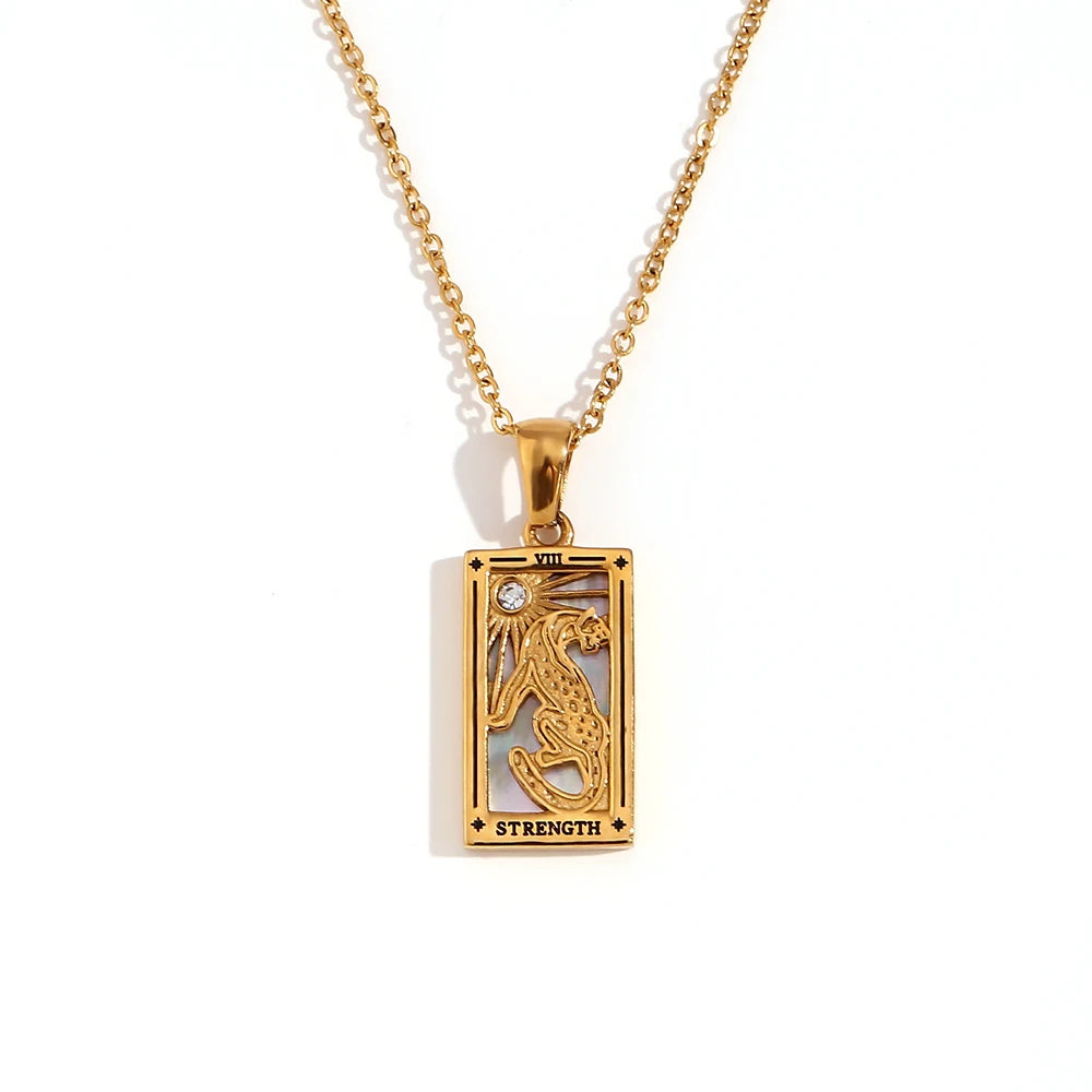 The Magician Tarot Necklace Strength