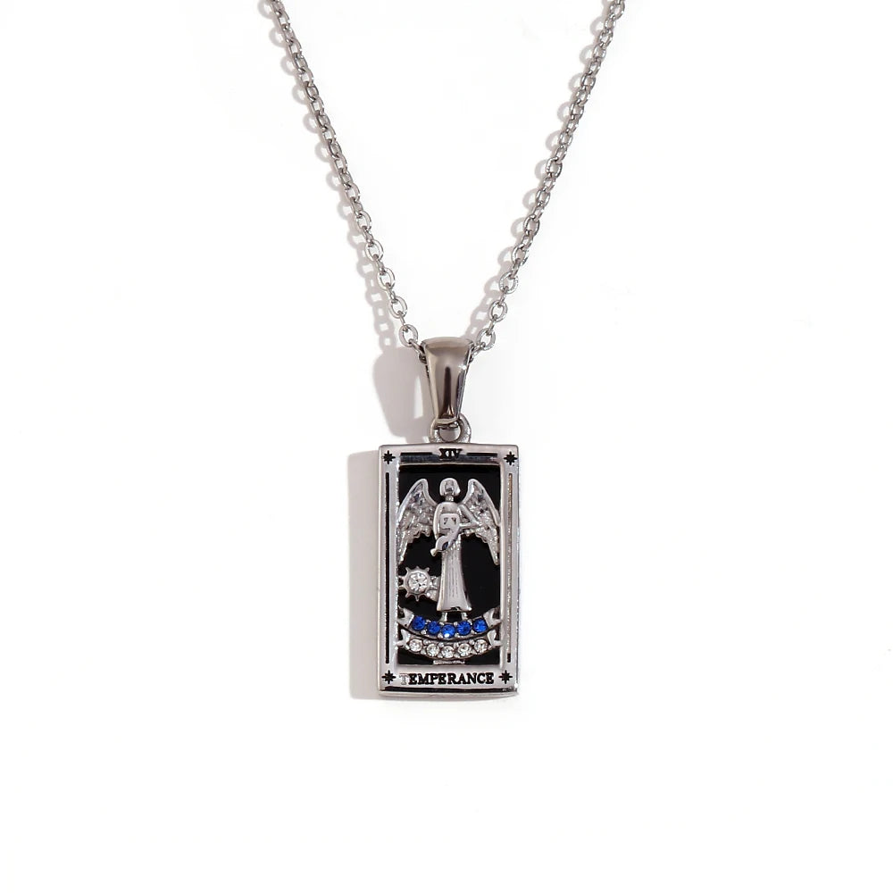 The Magician Tarot Necklace Temperance
