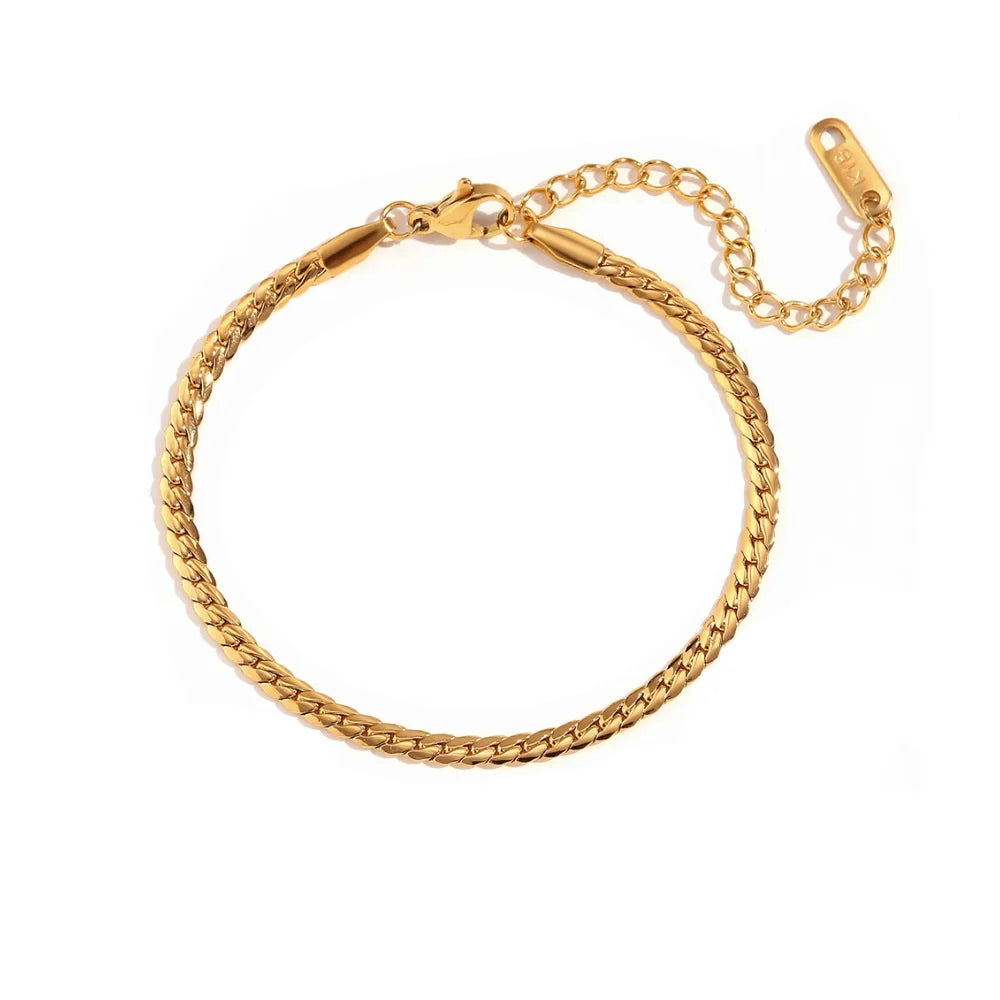 Velvet Line Bracelet on white background