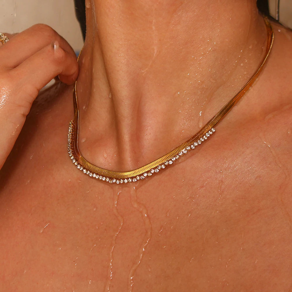 Water resistant necklace